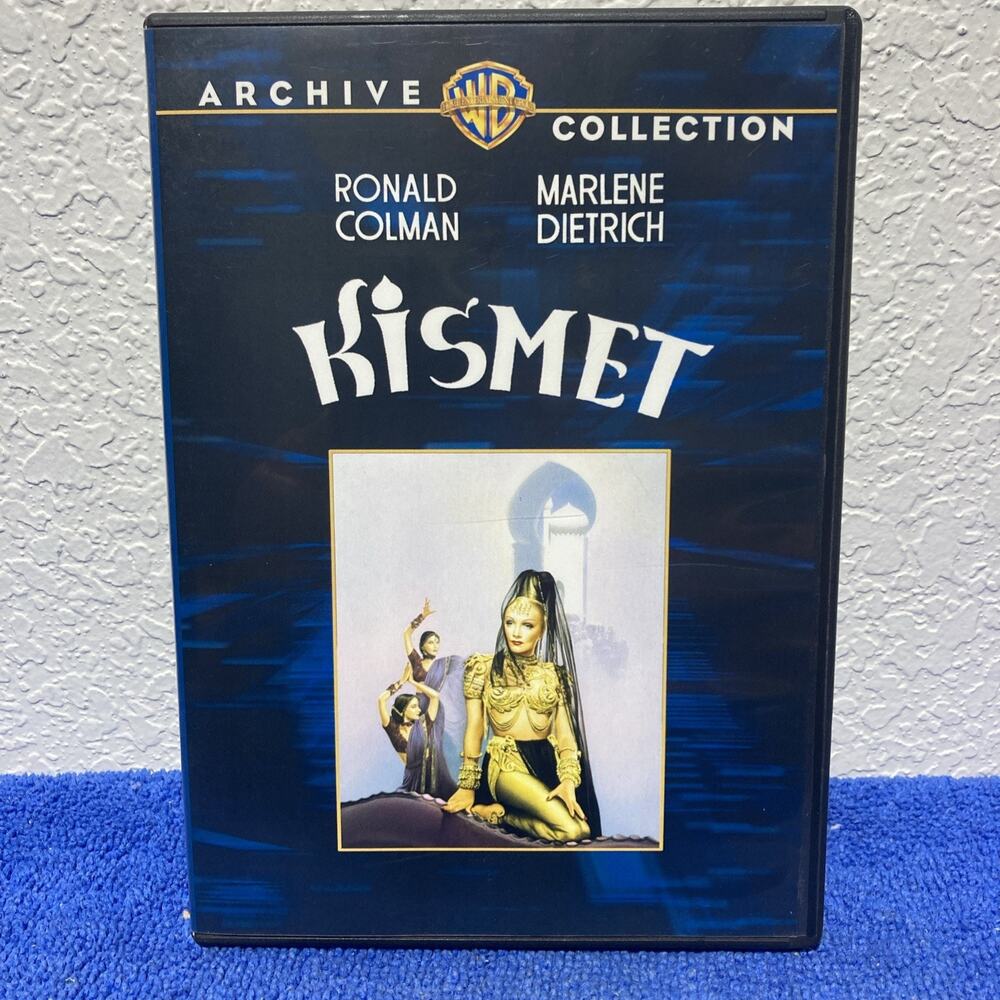 Kismet 1944 DVD Warner Bros Archive Collection 2010 Ron Colman Marlene Dietrich